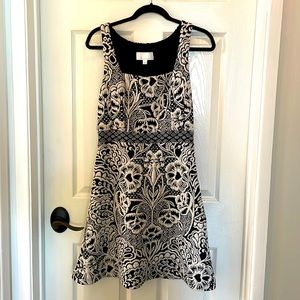 Anthropologie floral print dress